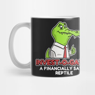 Alligator Invest-O-Gator finance savvy reptile Mug